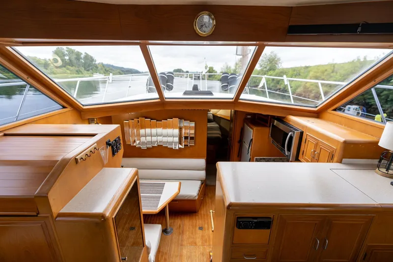 Slide: The Image of Camargue 48 Cockpit Motor Yacht 1988 - 24