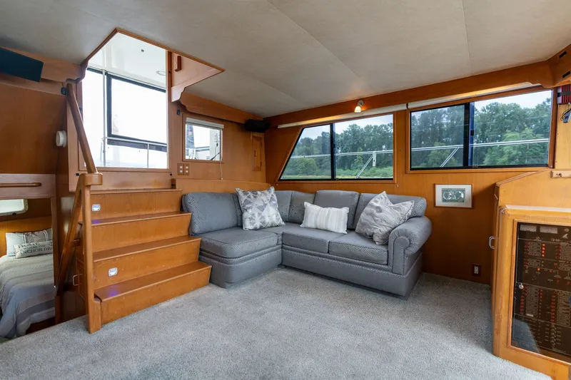 Slide: The Image of Camargue 48 Cockpit Motor Yacht 1988 - 20