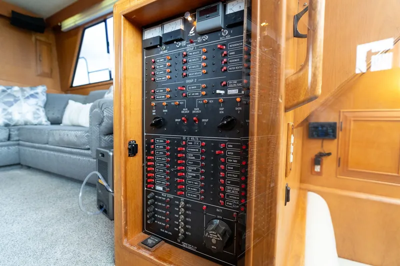 Slide: The Image of Camargue 48 Cockpit Motor Yacht 1988 - 25