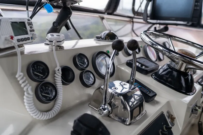 Slide: The Image of Camargue 48 Cockpit Motor Yacht 1988 - 51