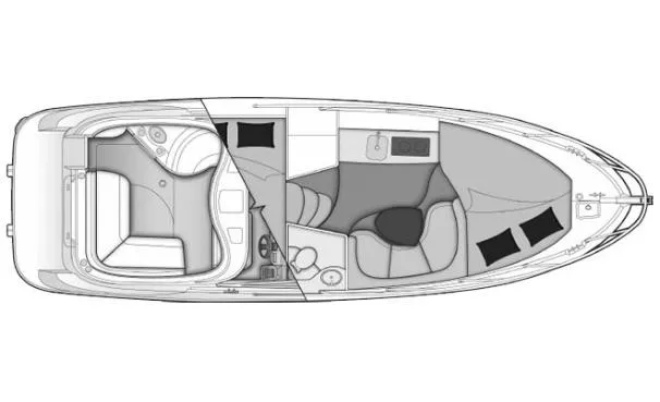 Slide: The Image of Bayliner 315 Cruiser 2012 - 25