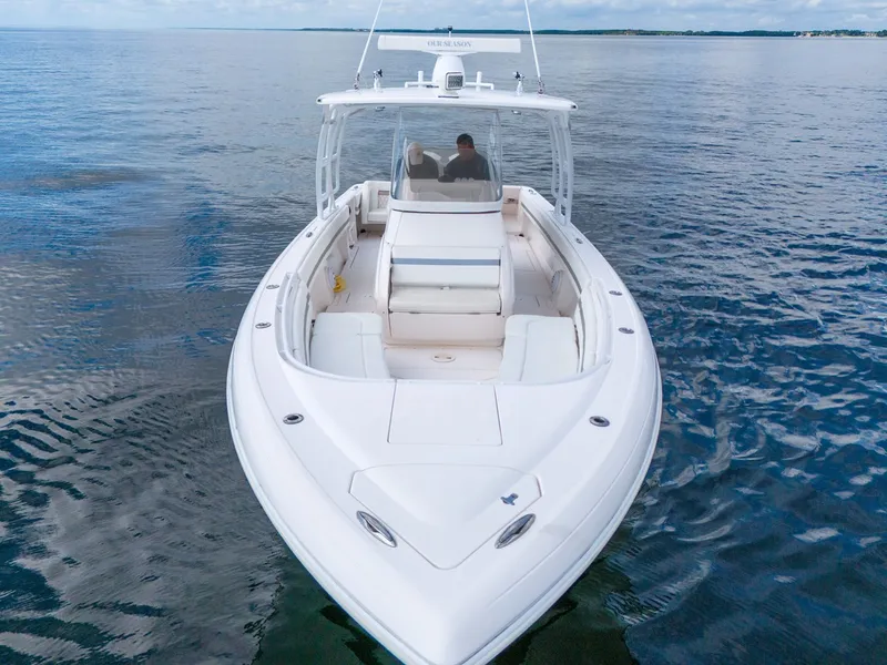 Slide: The Image of INTREPID 327 Center Console 2014 - 10