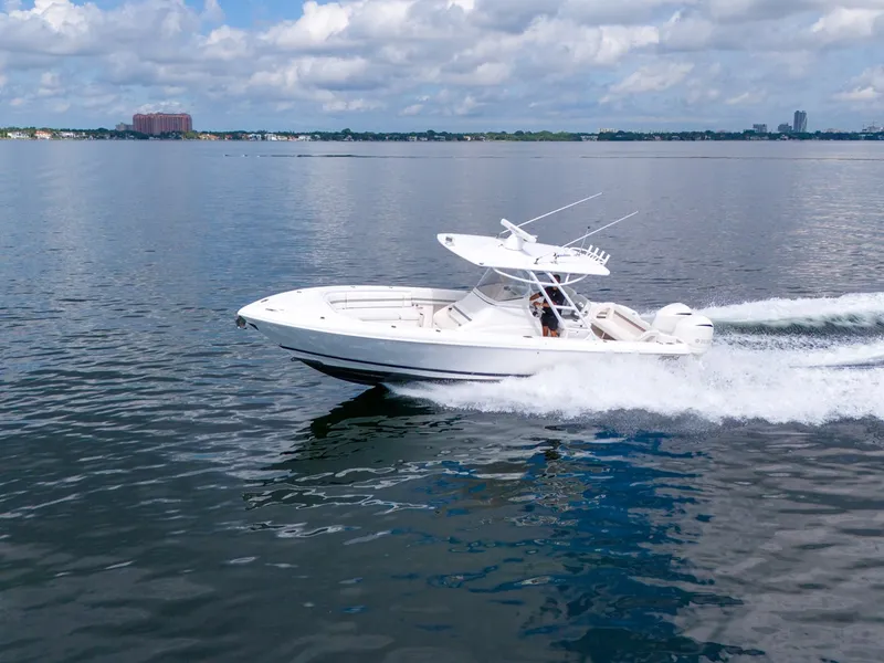 Slide: The Image of INTREPID 327 Center Console 2014 - 6