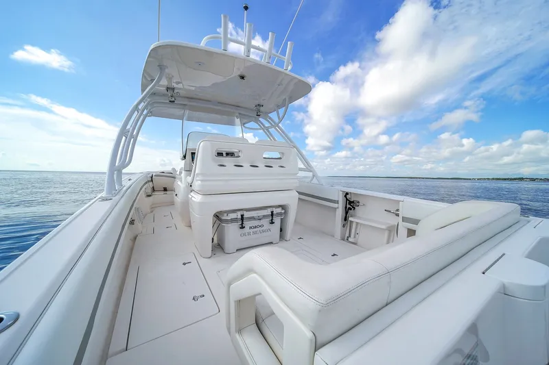 Slide: The Image of INTREPID 327 Center Console 2014 - 29