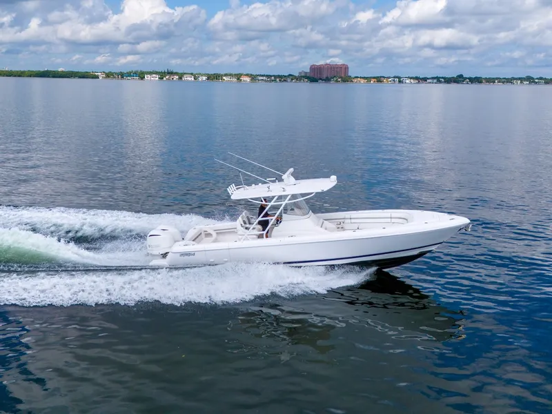 Slide: The Image of INTREPID 327 Center Console 2014 - 23