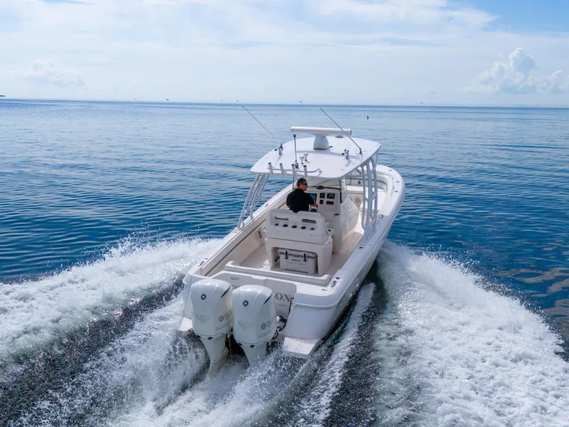 Slide: The Image of INTREPID 327 Center Console 2014 - 9