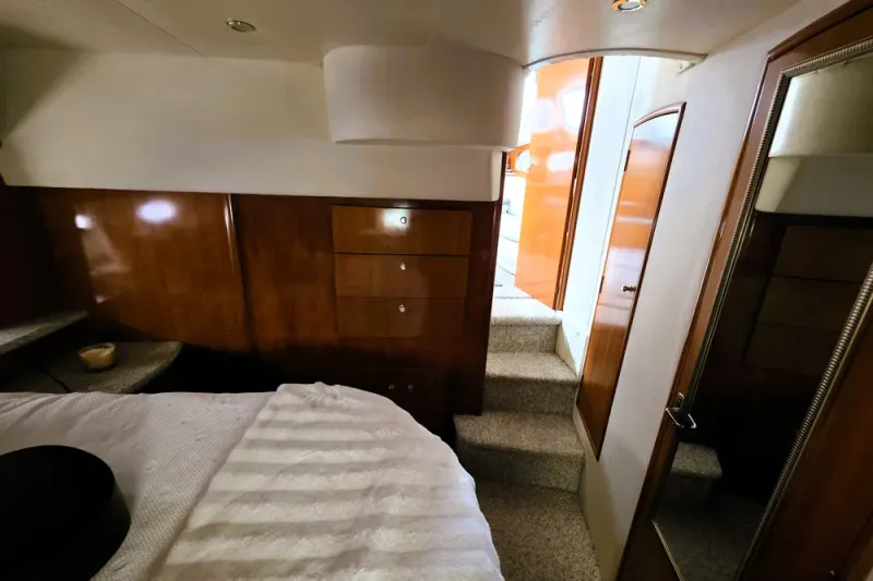 Slide: The Image of Carver Yachts 396 Aft Cabin Motor Yacht 2001 - 12
