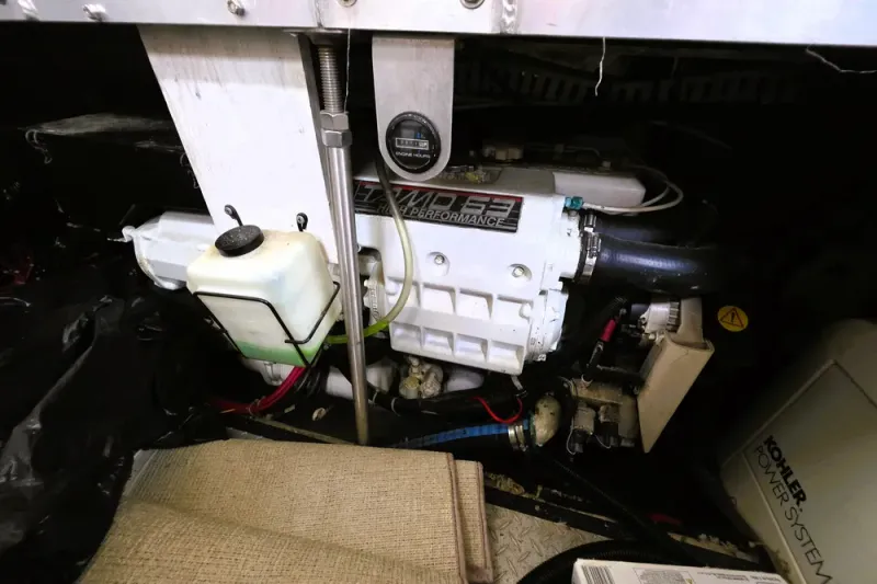Slide: The Image of Carver Yachts 396 Aft Cabin Motor Yacht 2001 - 23
