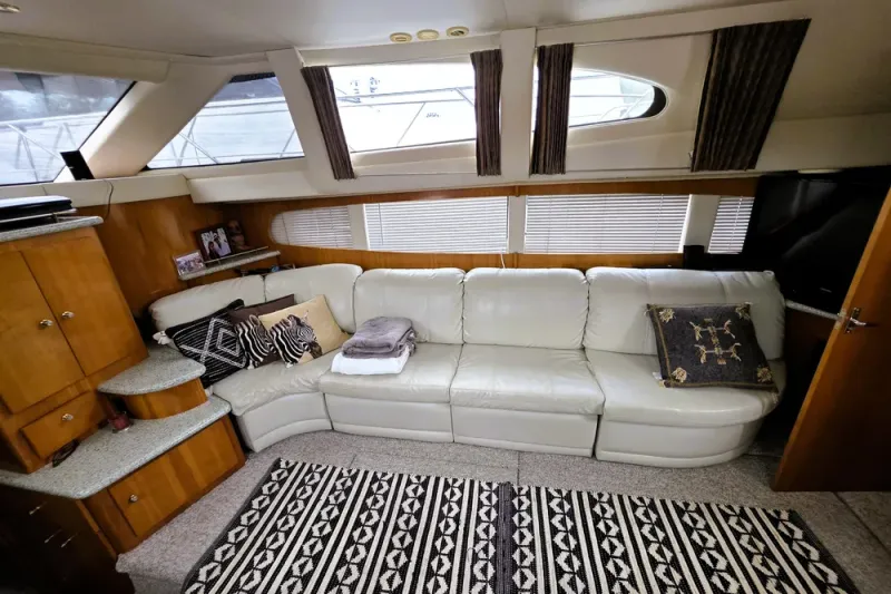 Slide: The Image of Carver Yachts 396 Aft Cabin Motor Yacht 2001 - 3