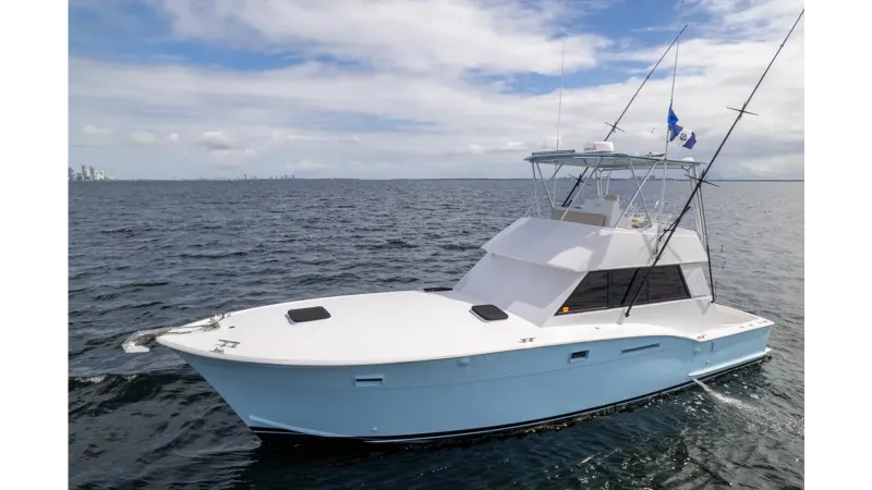 Slide: The Image of HATTERAS 42 Convertible 1978 - 8