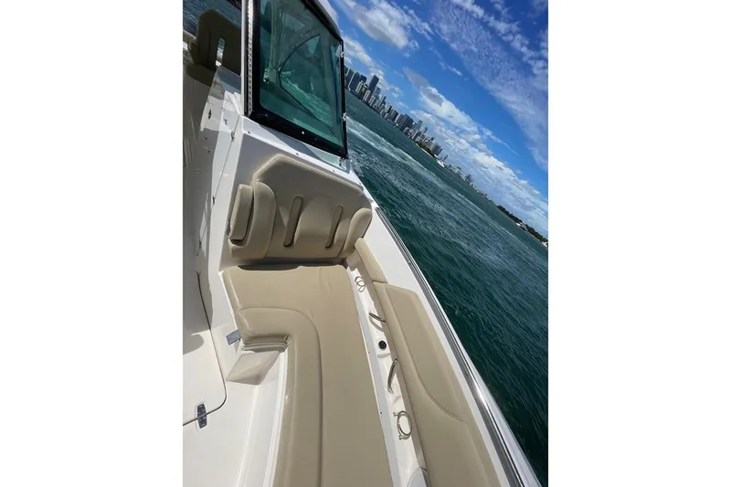Slide: The Image of PURSUIT BOATS DC 325 Dual Console 2016 - 2