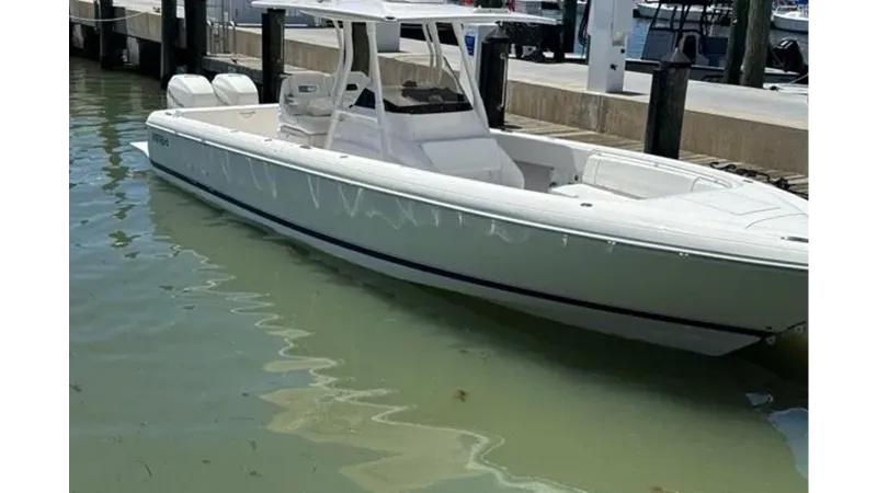 Slide: The Image of INTREPID 327 Center Console 2015 - 1
