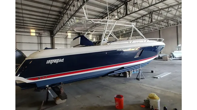 Slide: The Image of INTREPID 400 Cuddy 2012 - 8