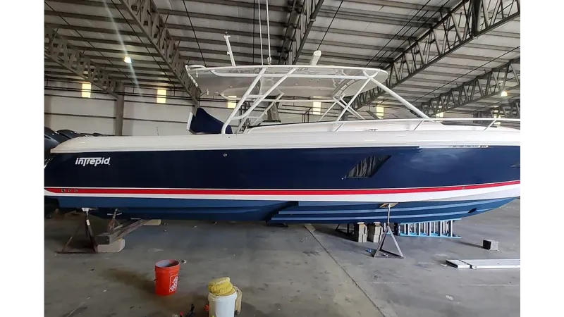 Slide: The Image of INTREPID 400 Cuddy 2012 - 9