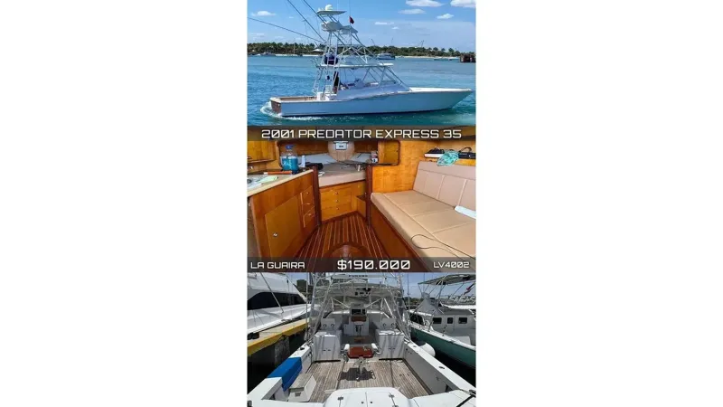 Slide: The Image of PREDATOR 35 Express 2001 - 3