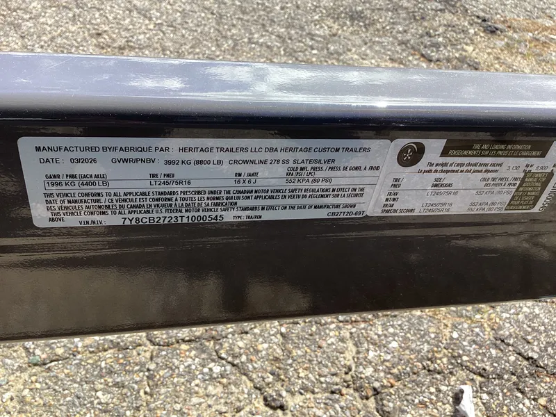Slide: The Image of Crownline Boats 278 SS 2026 - 73
