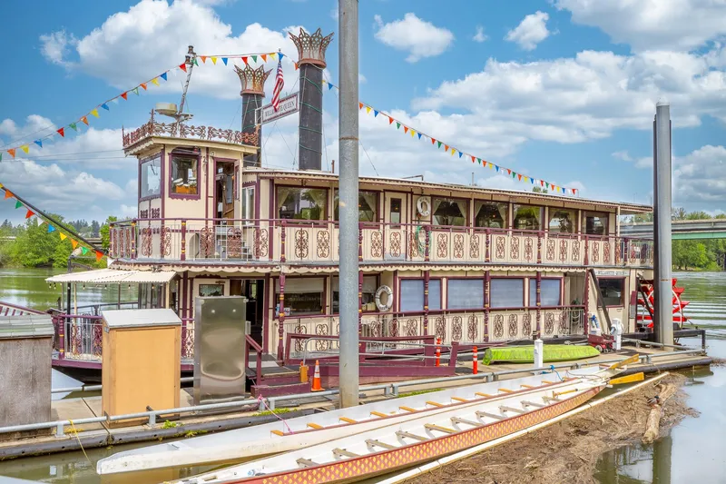 Slide: The Image of Custom Howdy Eidelman Sternwheeler - Jack Sarin 1990 - 1