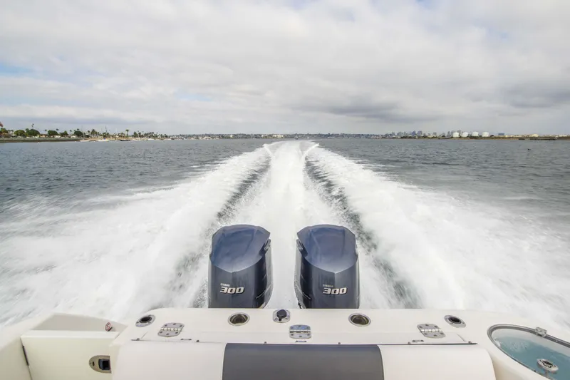 Slide: The Image of Robalo R302 Center Console 2018 - 19