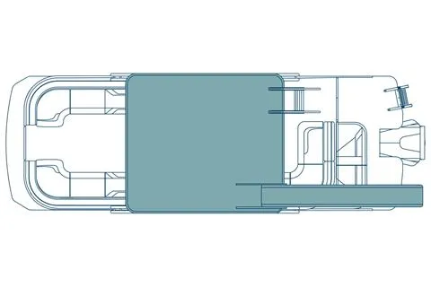 Slide: The Image of Crest Upper Sun Deck 250 L 2026 - 11