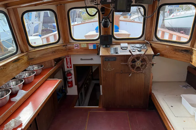 Slide: The Image of Custom Steve Anderson Gaff Schooner 1994 - 53