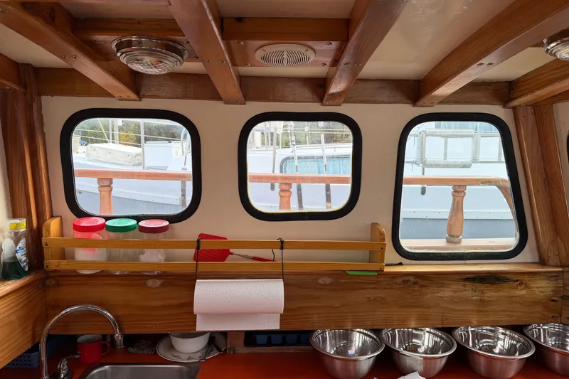 Slide: The Image of Custom Steve Anderson Gaff Schooner 1994 - 60