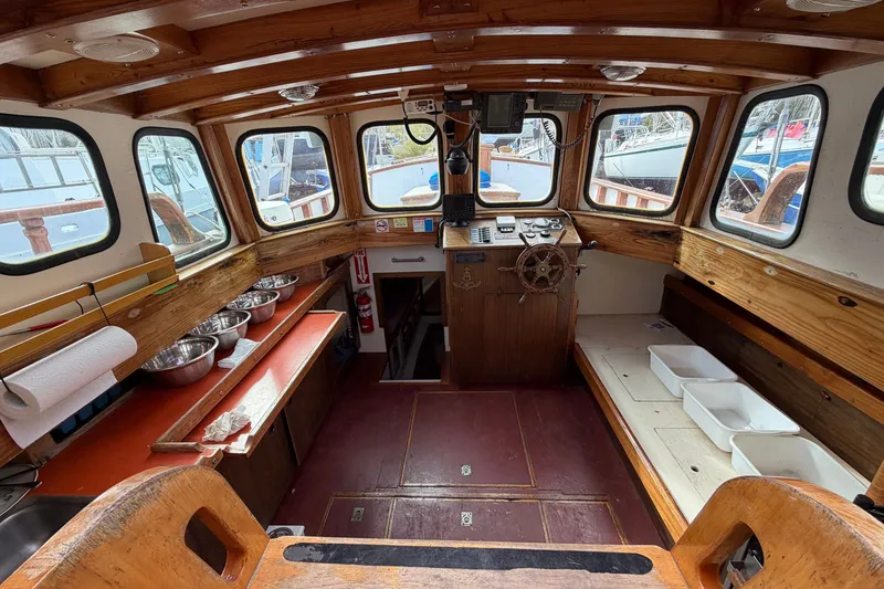 Slide: The Image of Custom Steve Anderson Gaff Schooner 1994 - 54