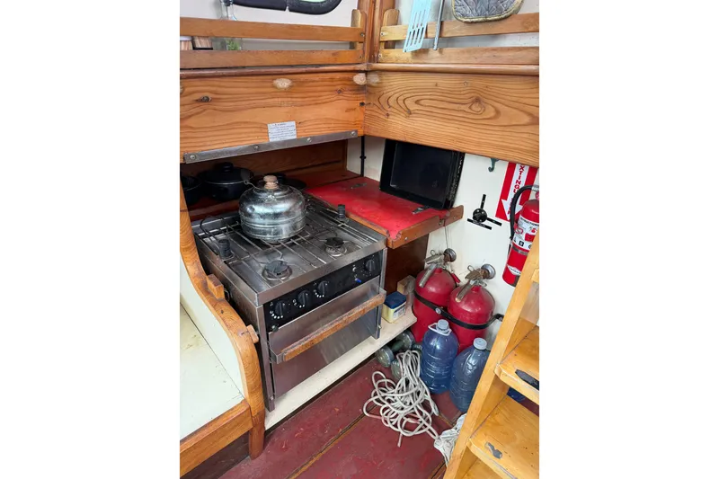 Slide: The Image of Custom Steve Anderson Gaff Schooner 1994 - 56