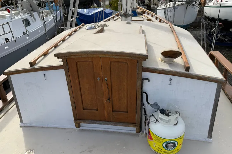 Slide: The Image of Custom Steve Anderson Gaff Schooner 1994 - 47