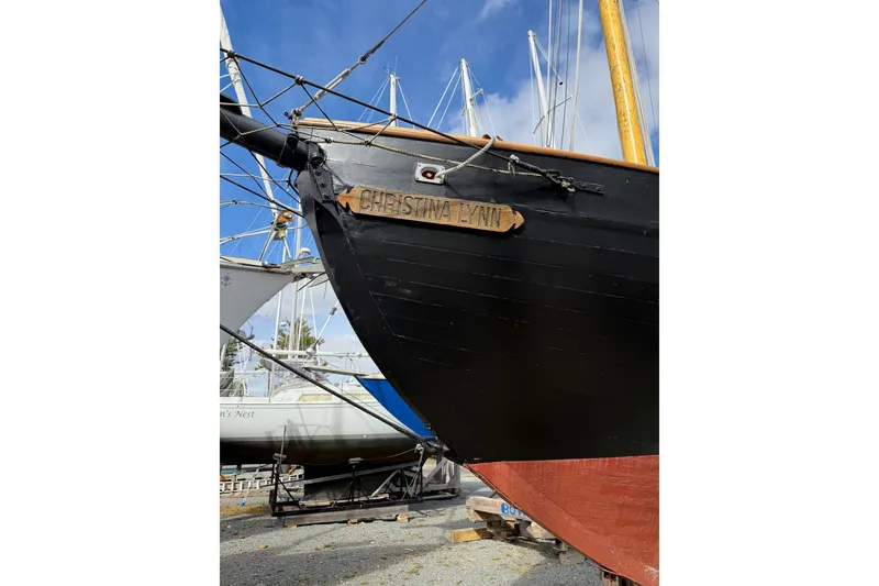 Slide: The Image of Custom Steve Anderson Gaff Schooner 1994 - 31