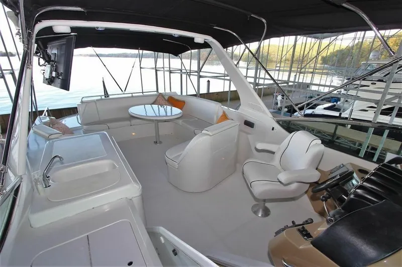 Slide: The Image of Carver Yachts 570 Voyager Pilothouse 2001 - 10