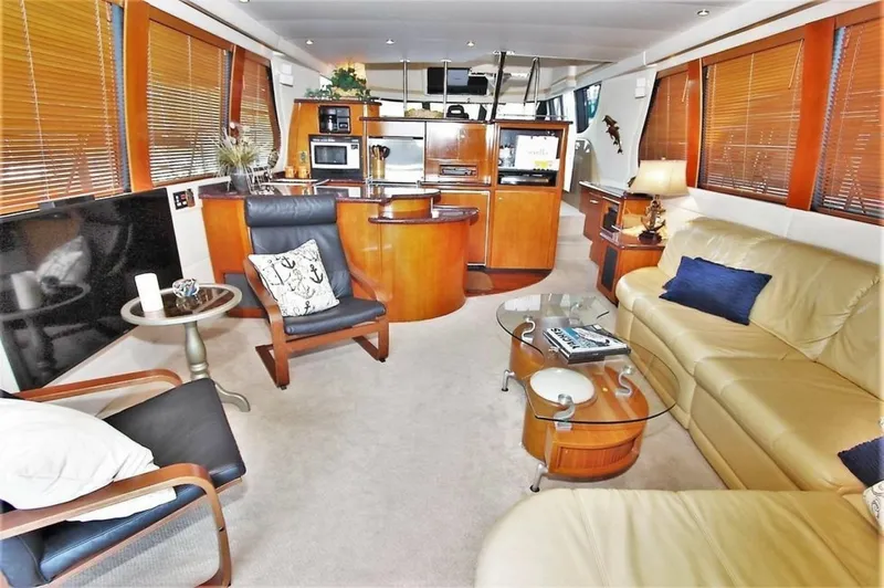 Slide: The Image of Carver Yachts 570 Voyager Pilothouse 2001 - 17