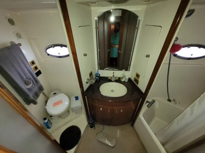 Slide: The Image of Carver Yachts 570 Voyager Pilothouse 2001 - 44
