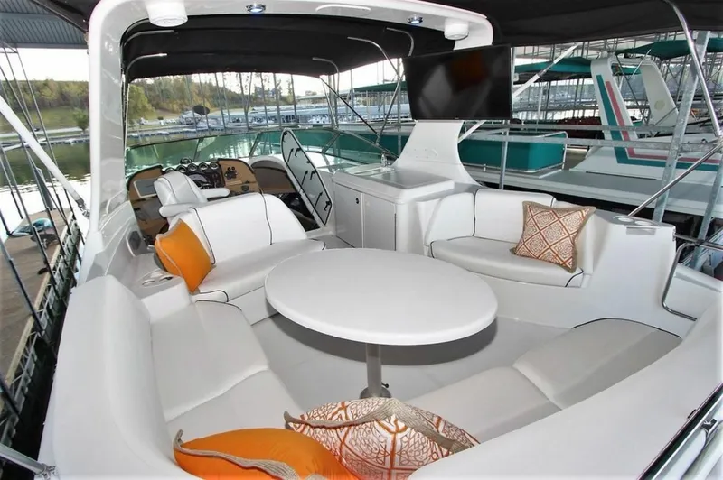 Slide: The Image of Carver Yachts 570 Voyager Pilothouse 2001 - 8
