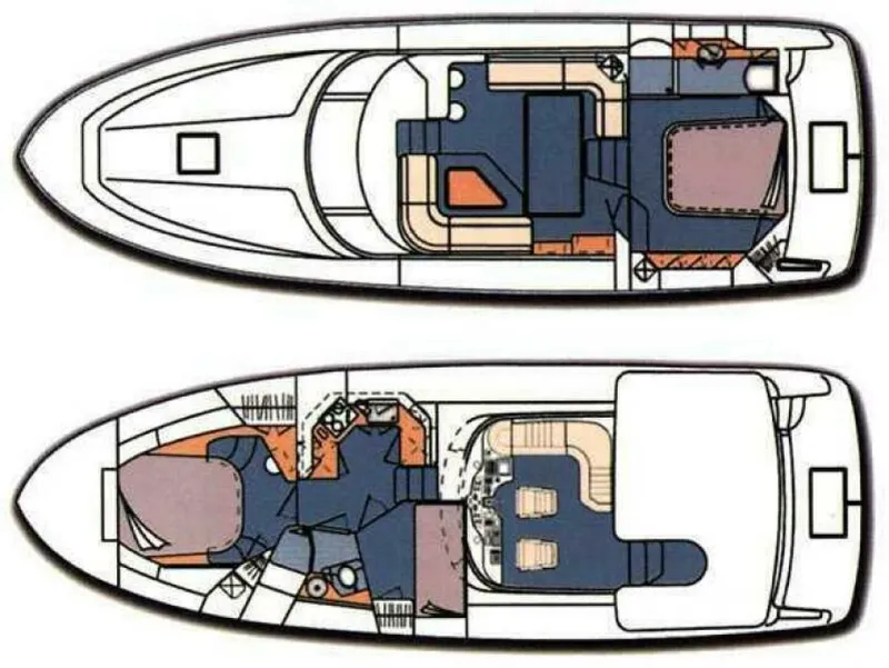 Slide: The Image of Sea Ray 420 Aft Cabin 1999 - 13