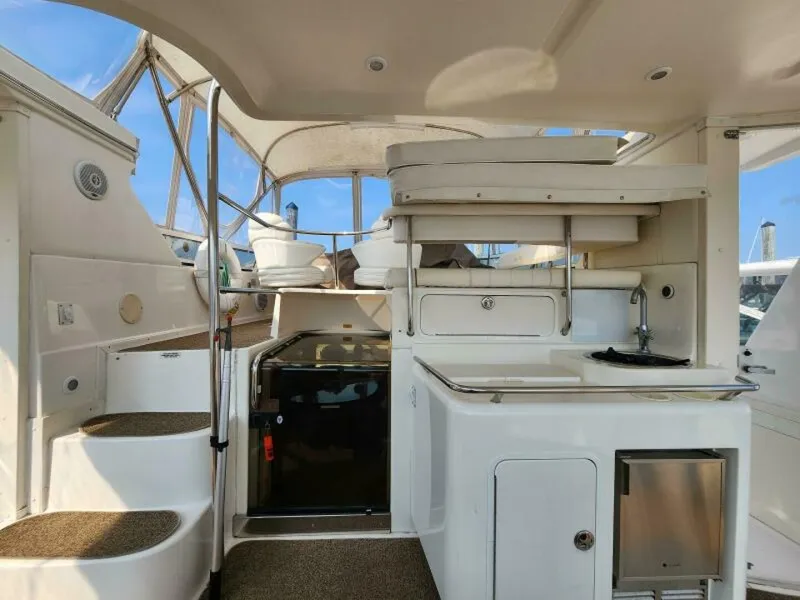 Slide: The Image of Sea Ray 420 Aft Cabin 1999 - 3