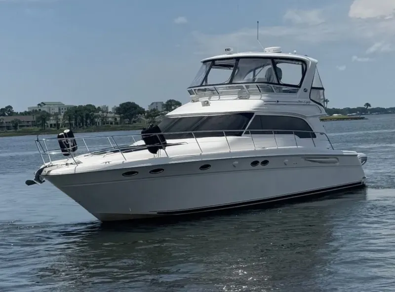 Slide: The Image of Sea Ray 480 Sedan Bridge 2002 - 2