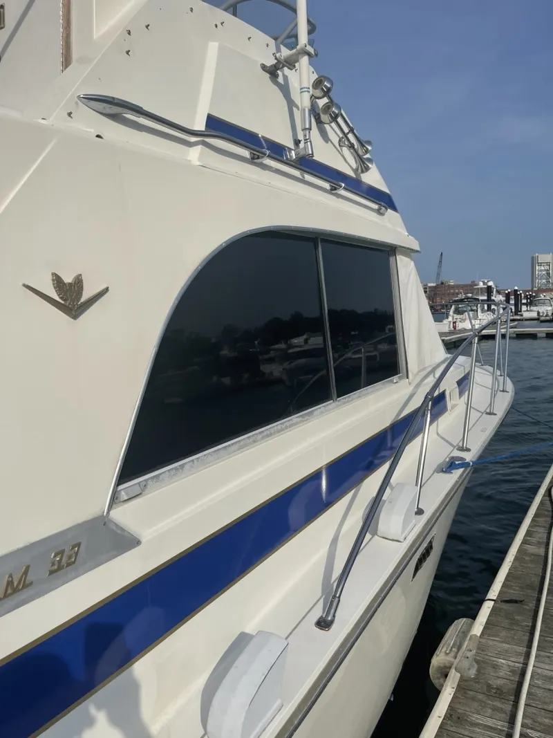 Slide: The Image of Bertram Flybridge Cruiser 1985 - 23