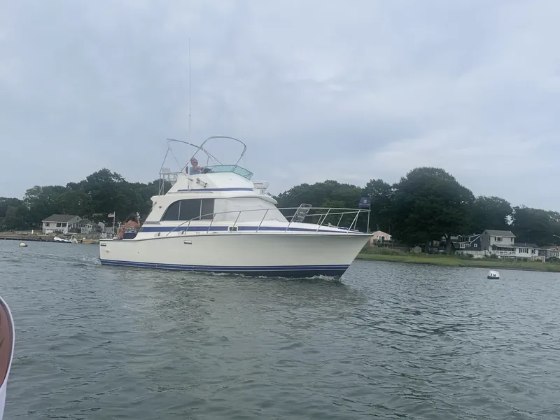 Slide: The Image of Bertram Flybridge Cruiser 1985 - 3