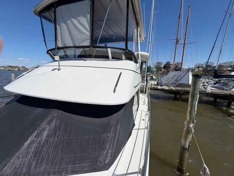 Slide: The Image of Carver Yachts 400 Cockpit MY 1997 - 10