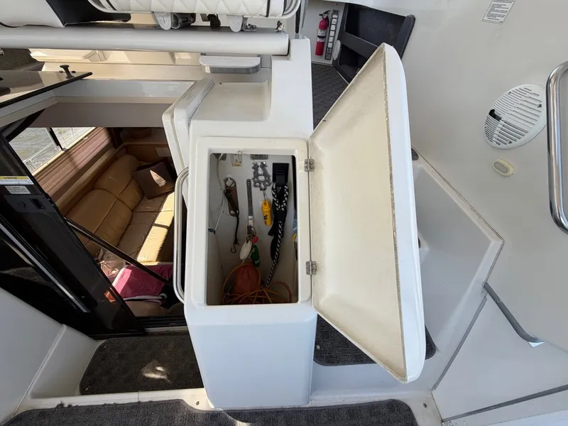 Slide: The Image of Carver Yachts 400 Cockpit MY 1997 - 14