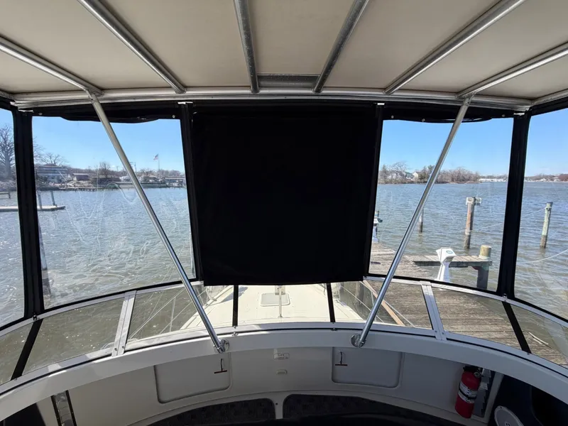 Slide: The Image of Carver Yachts 400 Cockpit MY 1997 - 16