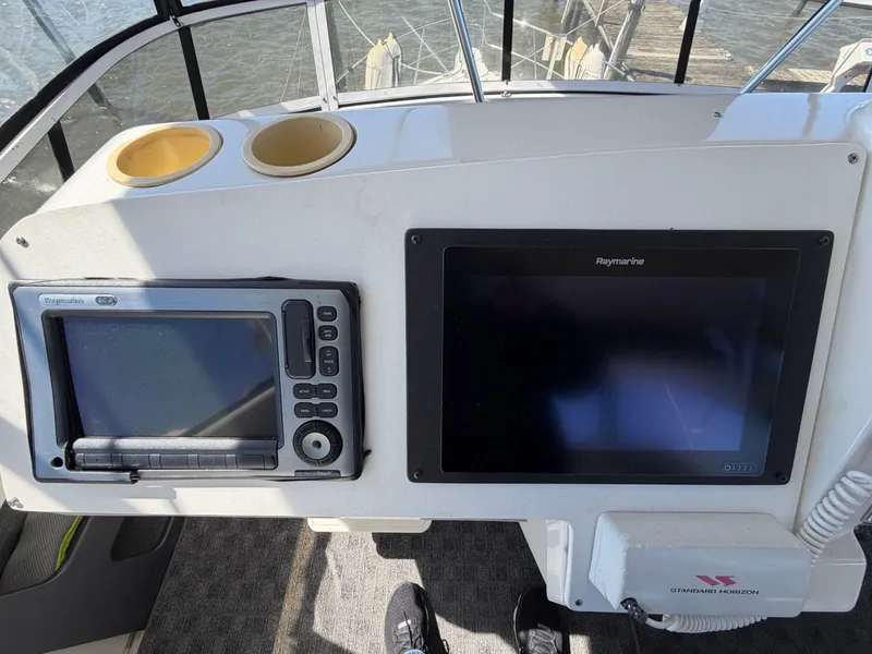 Slide: The Image of Carver Yachts 400 Cockpit MY 1997 - 21