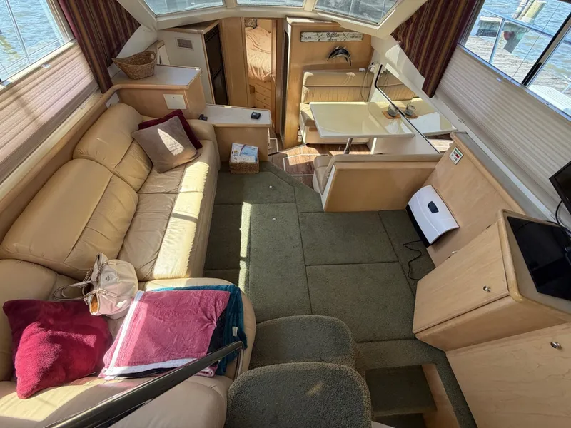 Slide: The Image of Carver Yachts 400 Cockpit MY 1997 - 27