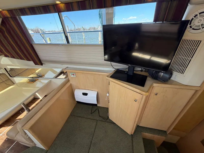 Slide: The Image of Carver Yachts 400 Cockpit MY 1997 - 28