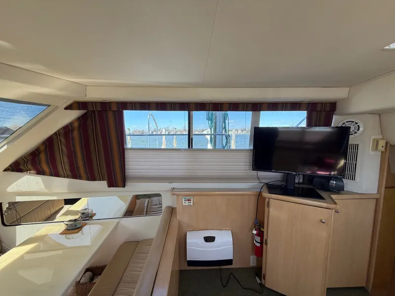 Slide: The Image of Carver Yachts 400 Cockpit MY 1997 - 29