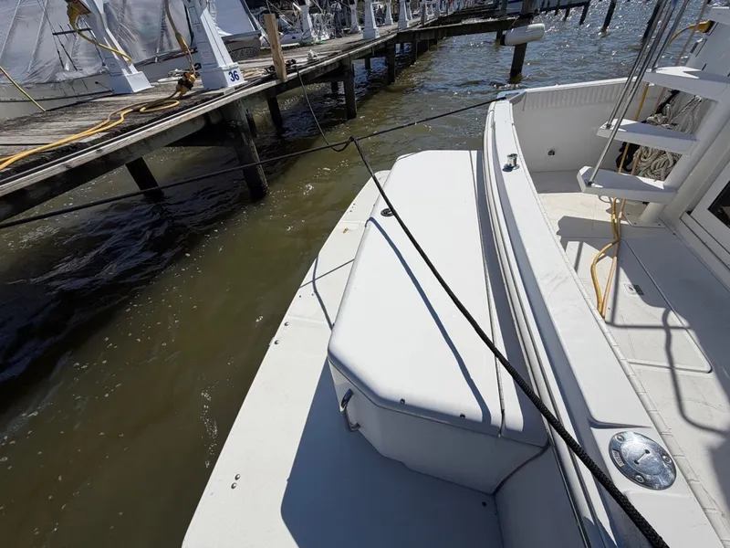 Slide: The Image of Carver Yachts 400 Cockpit MY 1997 - 3