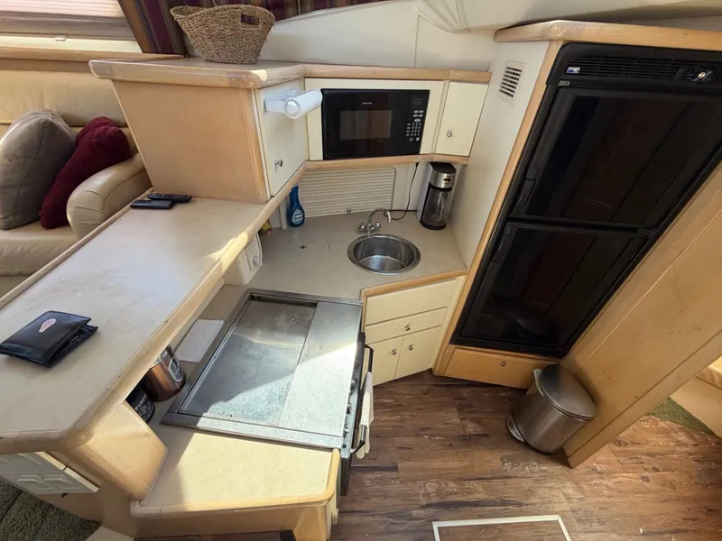 Slide: The Image of Carver Yachts 400 Cockpit MY 1997 - 31