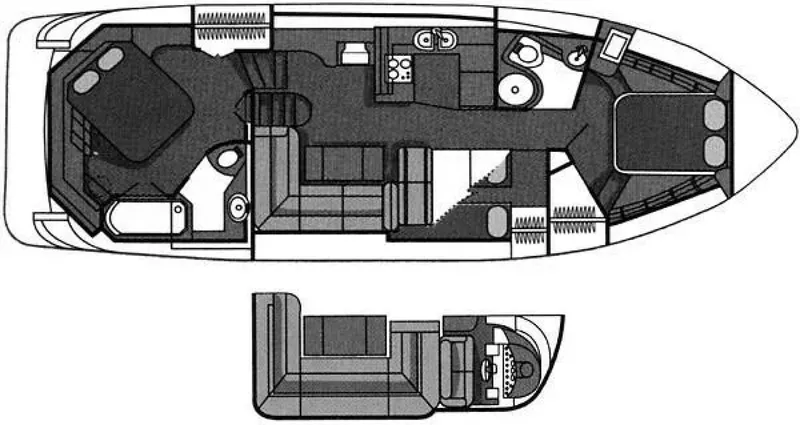 Slide: The Image of Cruisers 4450 Express Motor Yacht 2001 - 31