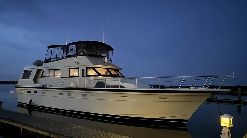 The Image of Hatteras Motor Yacht 1987 - 0