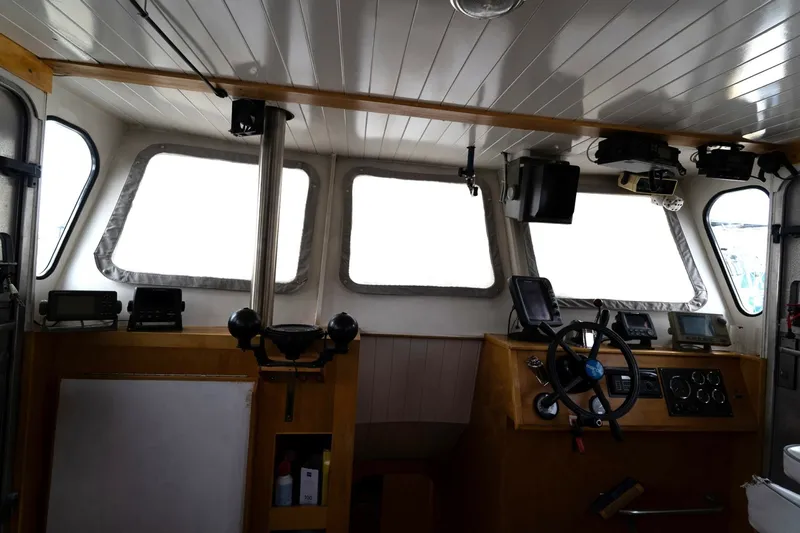 Slide: The Image of Custom Steel Trawler 43 1997 - 22